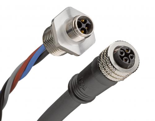 Molex推出 Brad M12 电源F编码电线组和插座产品