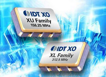 IDT推出两个全新系列晶体振荡器产品IDT XU和IDT XL系列
