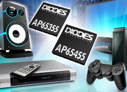 Diodes推出的自适应恒定导通时间同步降压转换器AP65355及AP65455